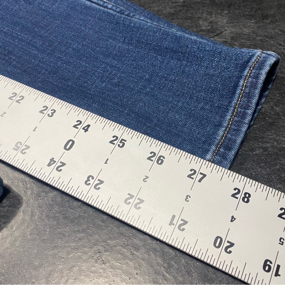 Madewell 10” High Rise Skinny Medium Wash Jeans Size 28 #0609 - Picture 12 of 12